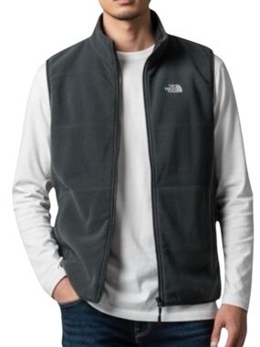 THE NORTH FACE Men's Primaloft Reversible Fleece Vest in Black Size Large